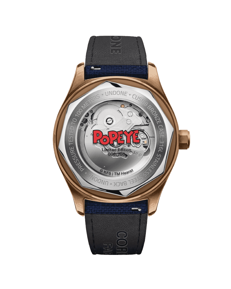 POPEYE & FRIENDS “Destro” Popeye Limited Edition - UNDONE Watches